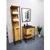 Keramické umývadlo UM-8003-80 | čierne DE5