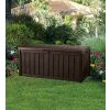 Záhradný GUTTERWOOD box - 390L | hnedá na záhrade