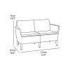 salemo 2 seat sofa