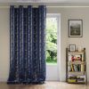 Záves velvet lightning Navy 140x270 aranž