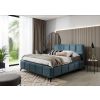 stylova manzelska postel mist velvetmatt100 modra