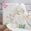 krasny detsky uterak s jednorozcom biely set