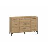 krasna komoda evion 12 v elegantnom vzhľade dub artisan