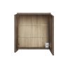 zrkladlova skrinka do kupelne santa fe oak 60 cm otvorena
