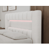 calunena postel lamica royal 01 ruzove led