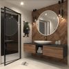 moderne nastenne zrkadlo grace 100 v bielej farbe w100