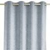 moderny zaves veras 140x250cm silver ma kovove kruzky