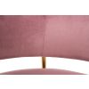 moderna barova stolicka delta ruzova detail material – kópia