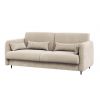 Béžová pohovka Lenart Bed Concept BC-19 do šírky 185 cm