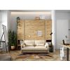 Pohodlná béžová pohovka Lenart BED CONCEPT BC-19 k posteli BC-12 dub artisan