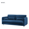 Modrá pohovka Lenart Bed Concept BC-19 do šírky 185 cm
