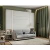 prakticka siva pohovka k posteli bed concept biely mat