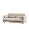 pohodlná bezova pohovka bed concept ku bed concept posteli