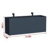 zavesny kvetinac cm987104 antracit
