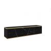 cierny tv stolik bijou 135 cierny mramor royal