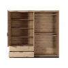 satnikova skrina so zrkadlom seal vnutorne usporiadanie