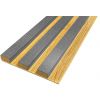 lamelovy panel pm1 na podklade dub s striebornou
