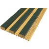 lamelovy panel pm1 na podklade dub s zelena