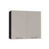 Kuchynská horná skrinka BONN W3 80 BLACK CASHMERE