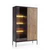vysoka vitrina intenso wtsz104 s led osvetlenim