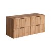 kúpeľňový komplet ADEL Oak D120 1 s doskou pohľad zboku