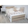 drevena postel lea biela dub sonoma 140x200cm ma v cene rost