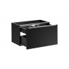 kupelnova skrinka pod umyvadlo santa fe black 82 80 otvorene zasuvky