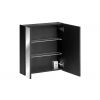 zrkadlova skrinka santa fe black 84 60 otvorena