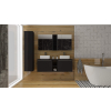 kupelnovy komplet santa fe black 140