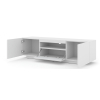 tv stolik aura 150 biely mat otvoreny
