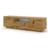 tv stolik aura 150 dub artisan s led