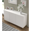 surf komoda 150 3d biela zlate nohy mat detail