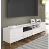 surf tv stolik 200 2d2s biela zlate nohy
