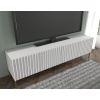 wave tv stolik biely zlate nohy detail