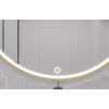 Detail LED Zrkadlo GERBINIE L | 80 cm