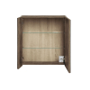 zrkladova skrinka santa fe taupe 60 cm spredu
