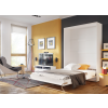 Sklápacia posteľ CONCEPT PRO CP-01 | 140 x 200 cm otvorená sklopená