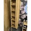 vysoká kúpeľňová skrinka capri oak 803 so zrkladlom množstvo úložného priestoru