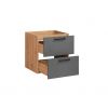 skrinka pod umývadlo madera grey 820 široká 60 cm otvorené zásuvky