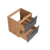 skrinka pod umývadlo madera grey 820 široká 60 cm pohľad zhora