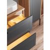 skrinky do kúpeľne MADERA GREY do modernej kúpeľne podsvietené zásuvky
