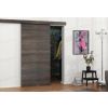 jednokrídlové dvere MALIBU jaseń tmavý