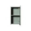 zavesna skrinka do kupelne LINE reed green 83 30 otvorene dvierka