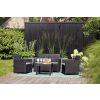 Záhradný set MARIANNE 2 small table | grafit