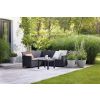 Záhradný set MARIANNE 5 corner small table | grafit