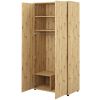 Dvojdverová skriňa dub artisan Lenart BED COCNCEPT BC-20