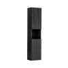 vysoka skrinka do kupelne NOVA BLACK 80 03