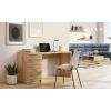 písací stolík BISETT dub artisan v detskej izbe