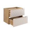 skrinka pod umyvadlo OCEAN BEIGE 82 70 2S otvorene zasuvky