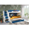182996 3 detska poschodova postel harry bielo modra